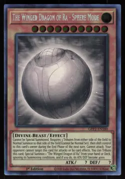 The Winged Dragon of Ra - Sphere Mode (Ghost Rare) GFP2-EN180 Yu-Gi-Oh - Image 1