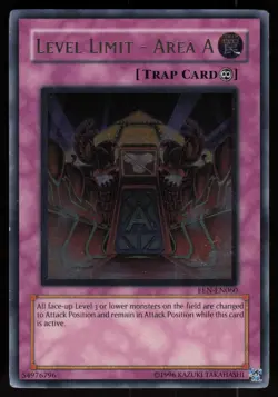 Level Limit - Area A (UTR) EEN-EN060 Ultimate Rare Yu-Gi-Oh - Image 1