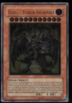 Yubel - Terror Incarnate (UTR) PTDN-EN007 Ultimate Rare Yu-Gi-Oh - Image 1