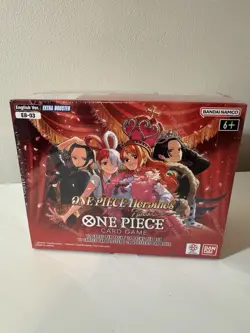 One Piece TCG Booster Box EB-03 English Heroine Edition Sealed New In Hand - Image 1