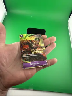 Roronoa Zoro P-045 Pre-Release Winner One Piece - Image 3