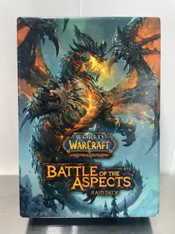 World Of Warcraft TCG Battle Of The Aspects Raid Deck NOT COMPLETE! - Image 2