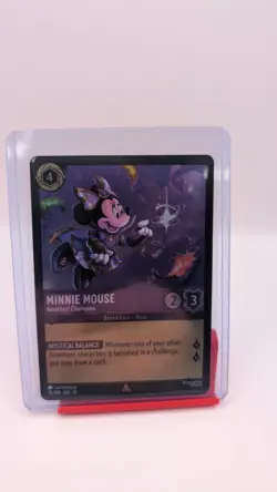 Minnie Mouse - Amethyst Champion [Foil] #35 Lorcana Whispers in the Well - Image 1