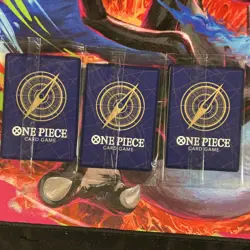 One Piece Card Game Lot - Monkey D. Luffy, Portgas D. Ace, Sabo (3 English Card… - Image 2