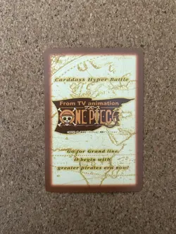 one piece carddass hyper battle 1999 first stage C12 anime card ① - Image 2