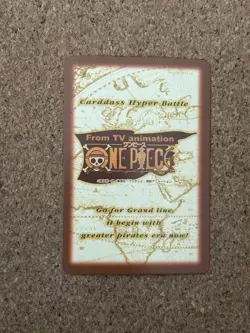 one piece carddass hyper battle 1999 first stage C34 anime card ① - Image 2