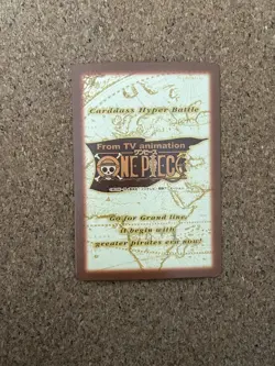 one piece carddass hyper battle 1999 ZORO first stage C08 anime card ② - Image 2