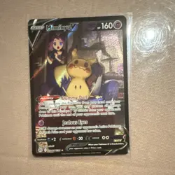 Pokemon Mimikyu V Full Art Ultra Rare Holo TG16/TG30 Brilliant Stars Card - Image 1