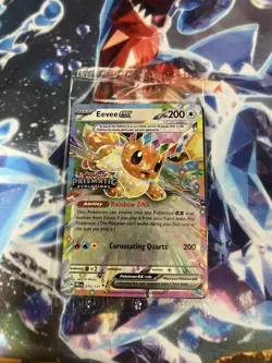 Eevee ex 075/131 Prismatic Evolutions Promo Sealed Pokemon Trading Card Game - Image 1