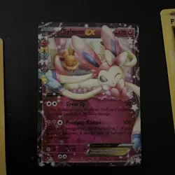 Sylveon EX And 2 rare pickachu Pokemon cards - Image 3