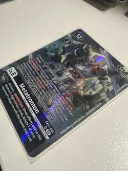 Digimon Card Game Metatromon EX11-045 SR Alternate Art NM - Image 2