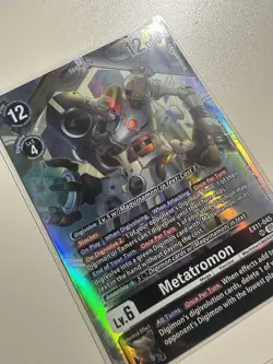 Digimon Card Game Metatromon EX11-045 SR Alternate Art NM - Image 3