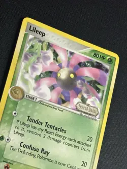 EX Legend Maker LILEEP Reverse Holo #56/92 STAMPED Pokemon Card 2006 Light Play - Image 2