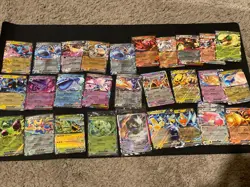Pokemon Holo EX card lot White Flare Sealed Promo - Image 1