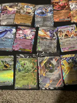 Pokemon Holo EX card lot White Flare Sealed Promo - Image 2