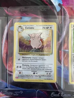 Lot of 5 Pokemon Classic Collection cards w/ Clefairy and Clefable! 😀 Bid Now! - Image 3