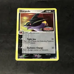 Sharpedo 38/108 Holo Stamped EX Power Keepers 2007 Pokemon Card - Image 1