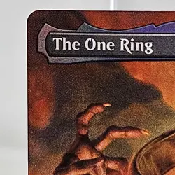 The One Ring Extended Art MTG LTR Foil 0451 Borderless Lord of the rings NM - Image 4