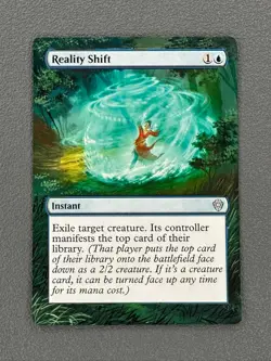 Reality Shift MTG Lorwyn Eclipsed Commander Hand Painted Borderless Altered Art - Image 1