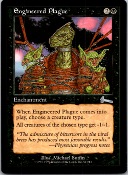 Engineered Plague U Urza's Legacy 51 NM - Image 1