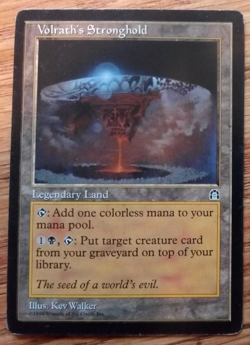 MTG Magic Volrath's Stronghold x1 Stronghold MP - Image 1