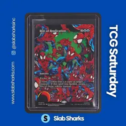 2025 MAGIC THE GATHERING MARVEL UNIVERSE #0014 RITE OF REPLICATION BORDERLESS - Image 1