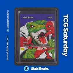 2025 MTG MARVEL UNIVERSE #0033 BEAST WITHIN MYTHIC RARE FOIL BORDERLESS - Image 1