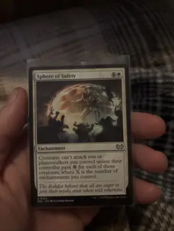 Sphere of Safety Commander: Duskmourn: House of Horror Regular - Image 1