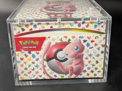 Pokemon 151 SV3.5 Booster Bundle Display Factory Sealed Case W/Acrylic Case - Image 5