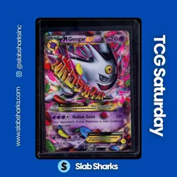 2016 POKEMON XY BLACK STAR PROMOS #XY166 MEGA GENGAR EX - Image 1