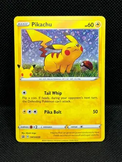 Pokemon Tcg Pikachu SWSH039: Sequin General Mills Promo - Image 1