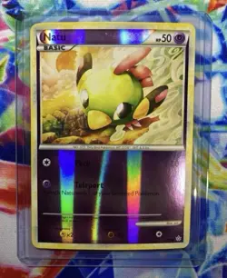 Natu [Reverse Holo] - (55/95) HGSS: Unleashed - Pokemon Card - Image 1
