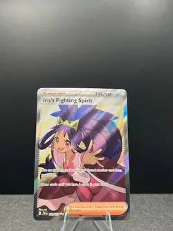 Iris's Fighting Spirit - Ultra Rare - Pokemon TCG - Journey Together NM/M - Image 1