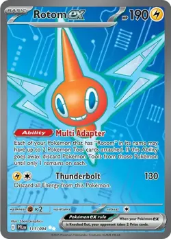 Rotom ex 111/094 PFL 🇨🇦 Phantasmal Flames Ultra Rare - Pokemon Card - Image 1