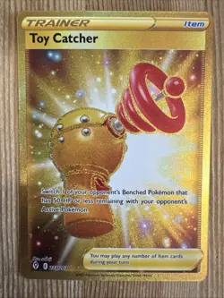 Toy Catcher - 233/203 - Pokemon Evolving Skies Sword & Shield Secret Rare NM - Image 1