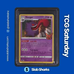 2022 POKEMON TRICK OR TRADE #057/198 GENGAR HOLO - Image 1