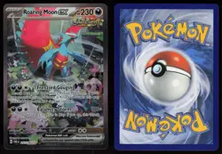 Roaring Moon ex 251/182 Special Illustration Rare Paradox Rift Pokemon - Image 3