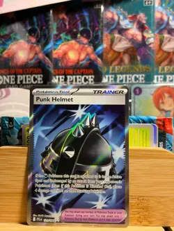 PUNK HELMET 121/094 Phantasmal Flames Ultra Rare Pokemon TCG Near Mint - Image 1