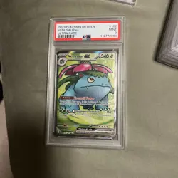PSA 9 MINT 2023 POKEMON MEW EN VENUSAUR ex ULTRA RARE - Image 1
