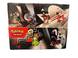 Pokemon TCG Black Bolt & White Flare Unova Mini Tin Display Set Sealed - Image 1