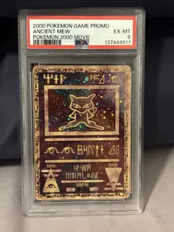 Ancient Mew Pokemon Movie Promo PSA 6 - Image 1