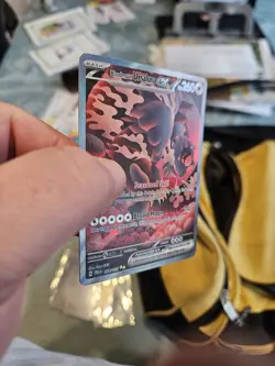 Pokemon Bloodmoon Ursaluna EX 168/131 Sv: Prismatic Evolutions Holo Rare, MINT - Image 4