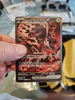 Pokemon Bloodmoon Ursaluna EX 168/131 Sv: Prismatic Evolutions Holo Rare, MINT - Image 5