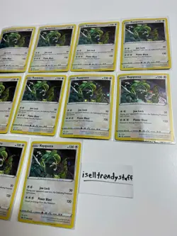 (10) Lot 2020 Pokemon - Rayquaza SWSH029 Black Star Promo DAMAGED! See pics. - Image 3