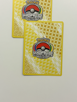 Iono 185/193 2023 Pokemon World Championships Variant Paldea Fates FAST SHIP A - Image 2