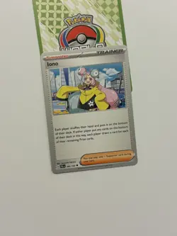 Iono 185/193 2023 Pokemon World Championships Variant Paldea Fates X - Image 1