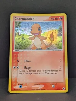Charmander 113/112 Firered & Leafgreen Holo Secret Rare Pokemon TCG Charizard NM - Image 3