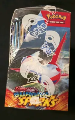Pokemon TCG Scarlet & Violet Surging Sparks Booster Box Pikachu Latias - Image 3