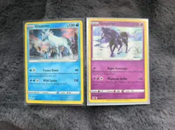 Glastrier & Spectrier Pokemon TCG RARE HOLOS 🔥 Lost Origin NM - Image 1
