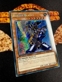 🔥YUGIOH • BUSTER BLADER • SECRET RARE • SBCB-EN003 • 1st EDITION • NM🔥 - Image 4